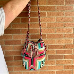 Colombian Handmade Wayuu Mochila Bag